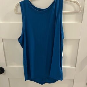Blue Sleeveless Women's Top
